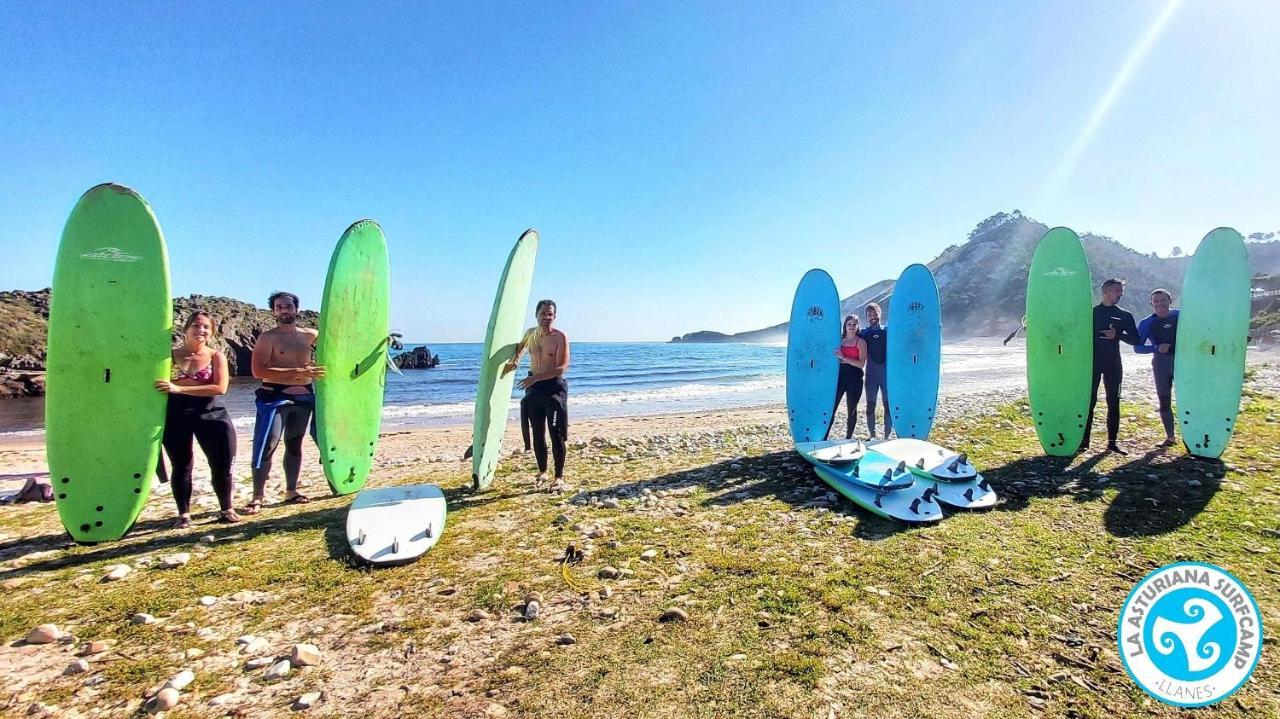 Llanes Surfcamp & Hostel Exterior foto
